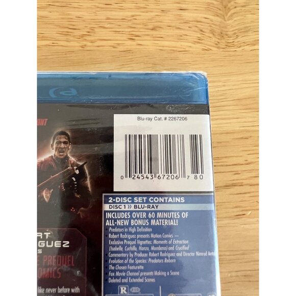 Predators Blu-Ray + Digital Copy 2010 Sci-Fi Action Film Adrien Brody New Sealed - Picture 3 of 4